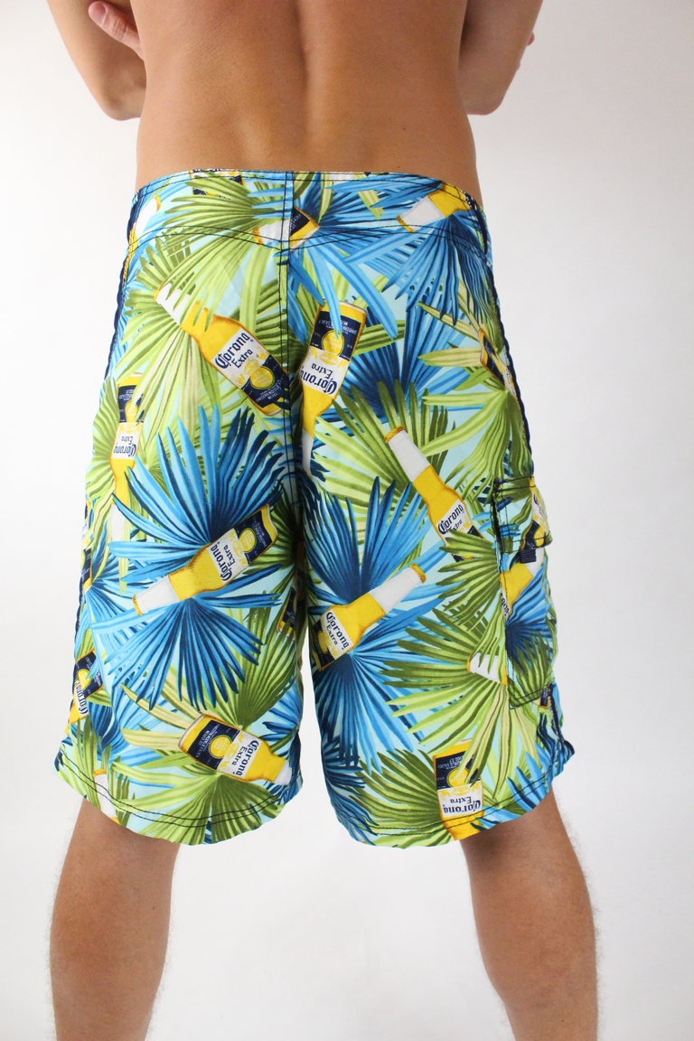 Corona Extra Beer Mens Dudes Surf Surfer Beach Official Boardshorts ...